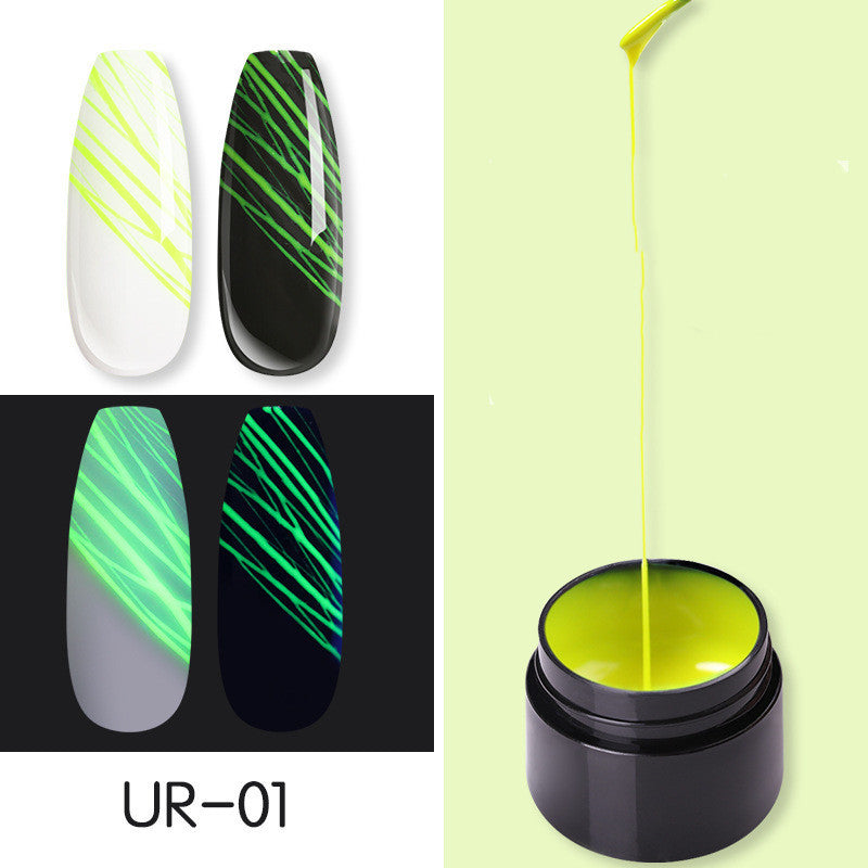 Manicure Luminous Nail Art Spider Nail Gel UV Nail Polish Manicure Luminous Nail Art Spider Nail Gel UV Nail Polish